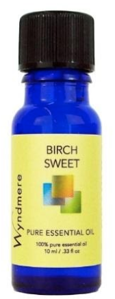 Wyndmere Birch Sweet Essential Oil and Aches and Pains Synergistic Blend